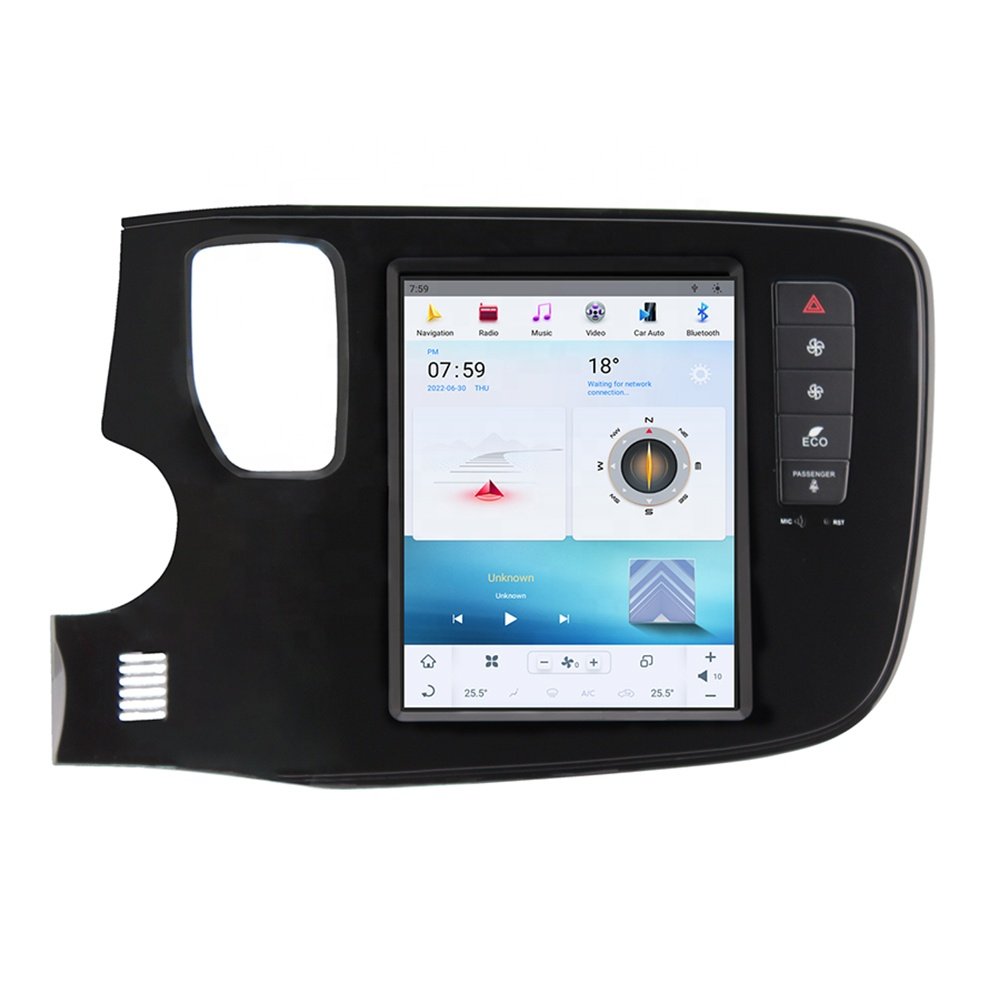 Car Dvd Player Carplay 10.4 Inch Car GPS Navigation for MITSUBISHI Outlander 2013-2020 Multimedia Player Car Play Android Auto