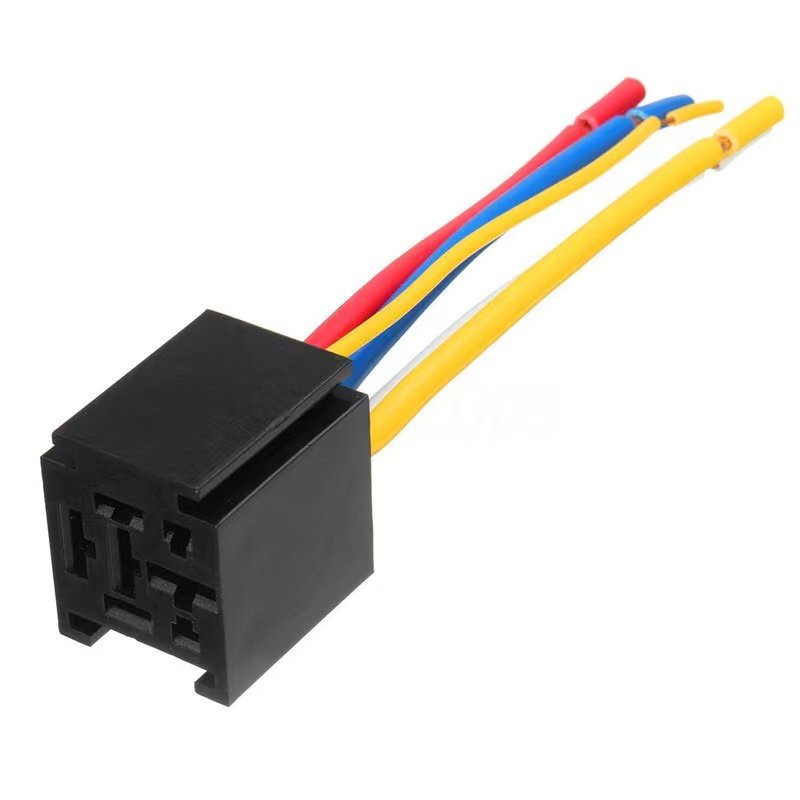 Auto Relay With Wire Plastic Back Switch -12V Relay Switching Car Truck Starter Relay