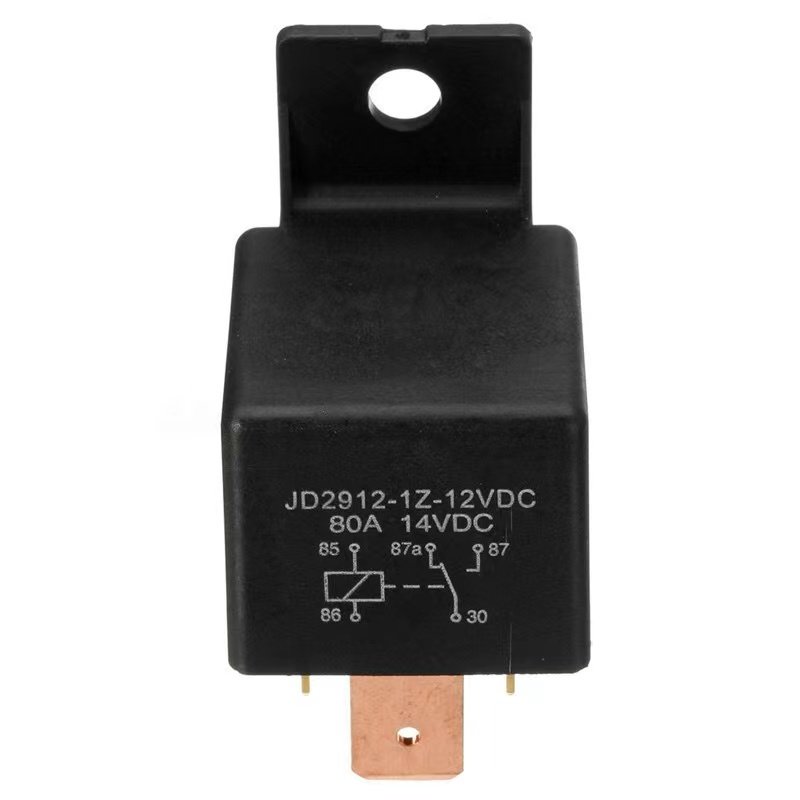 Auto Relay With Wire Plastic Back Switch -12V Relay Switching Car Truck Starter Relay