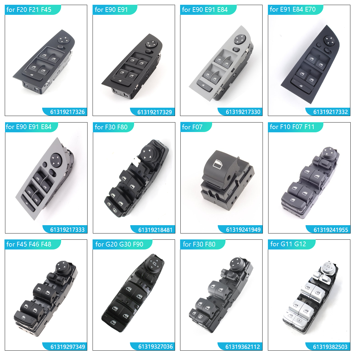 ShungTak Wholesale Spare Parts Window Control Switch Power Window Switch for G-Class X463 Master Switch 4638202210 A4638202210