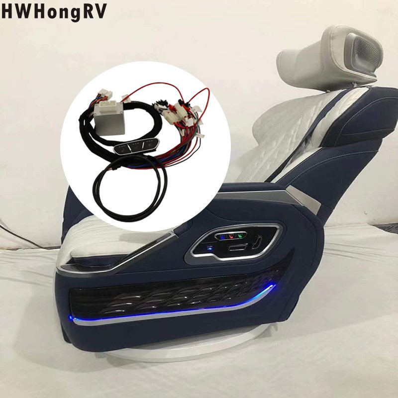 New Design RV Seat Triple Control Switch Key for the Ventilation and Heating and Massage/soft Touch Auto Seat Controller