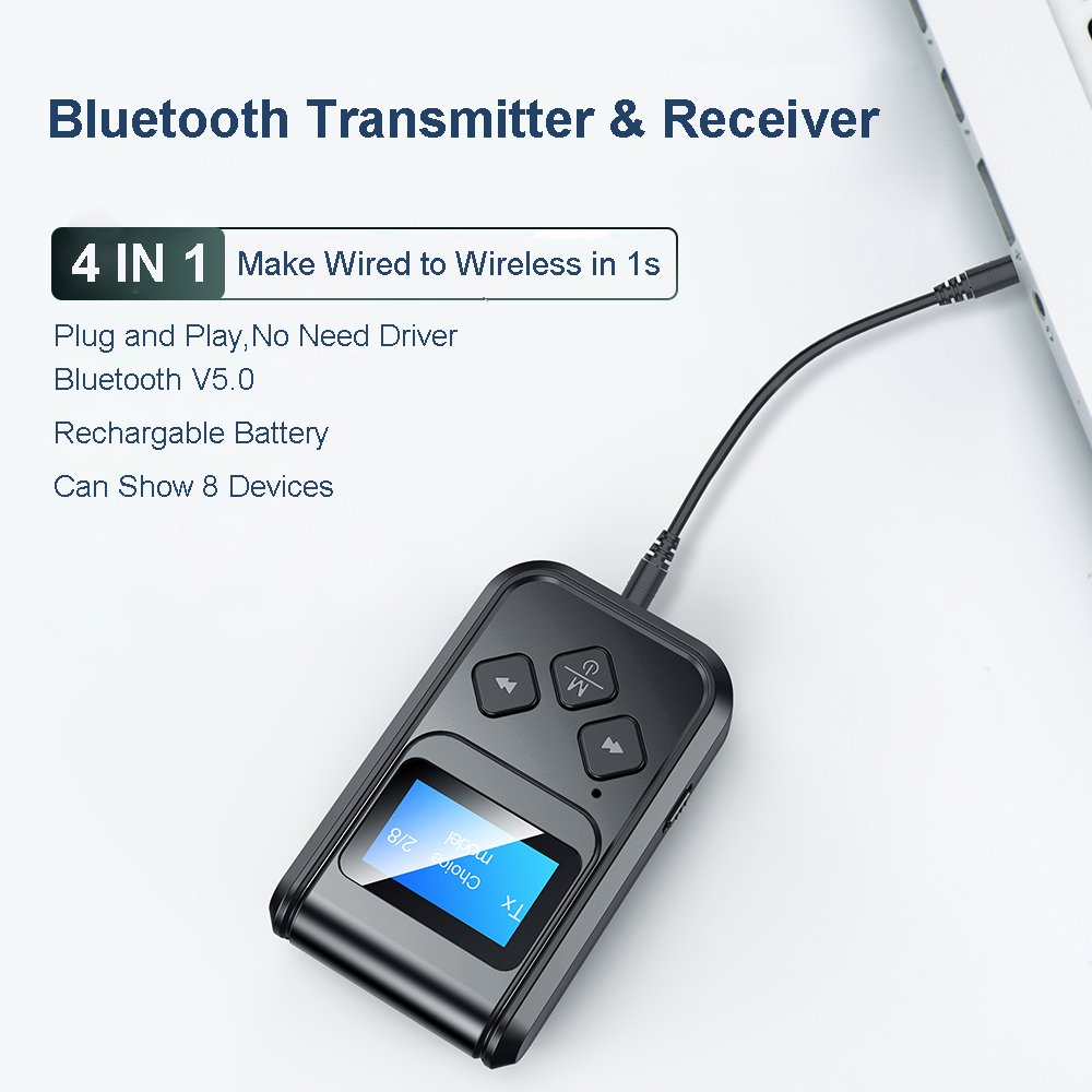 Professional Factory Wholesale Hands Free Car Music Player Stereo Bt V5.0 Receiver