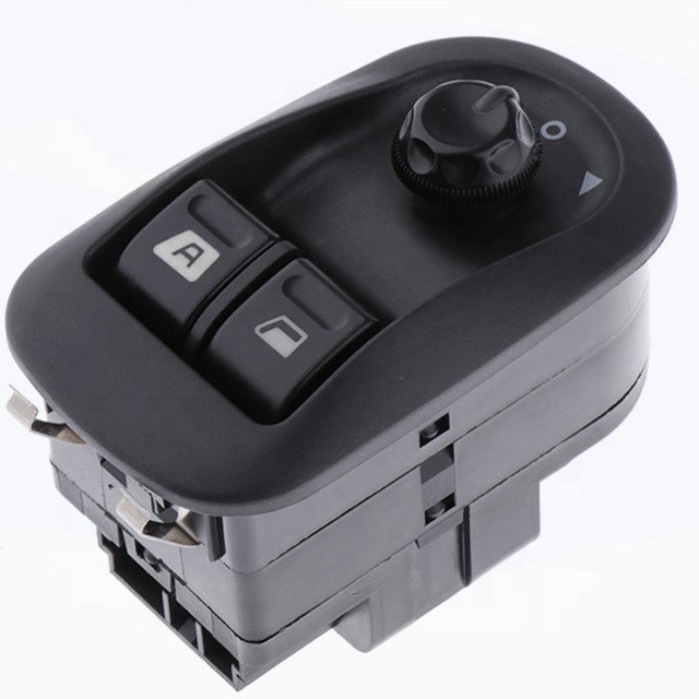 Automotive Power Window Switch Assembly Electronic Rear View Mirror Button 6554WA 96622541XT for Peugeot 206 306 Lifter Switch