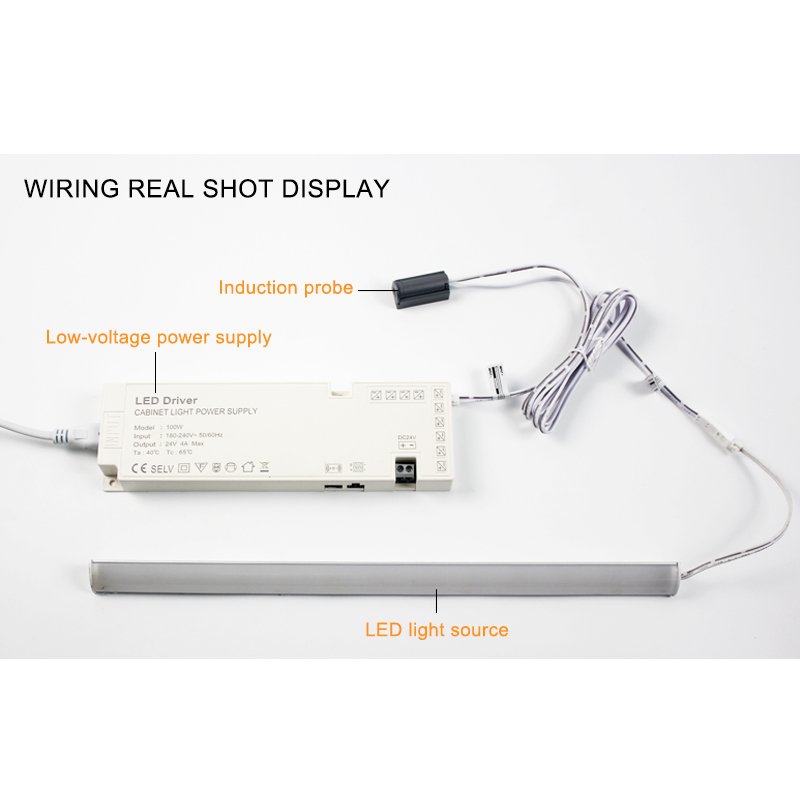 DC12V-24V 5A Grey Color IR Sensor Switch Wardrobe Cabinet Led Light Auto On/Off Single Door Control Sensor Switch