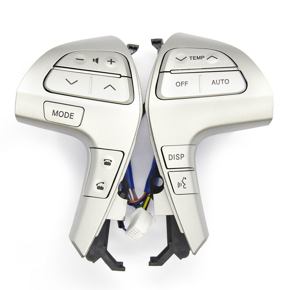 Auto Switches Steering Wheel Remote Audio Control Switch Button for toyota Camry Highlander Hilux Vigo Innova