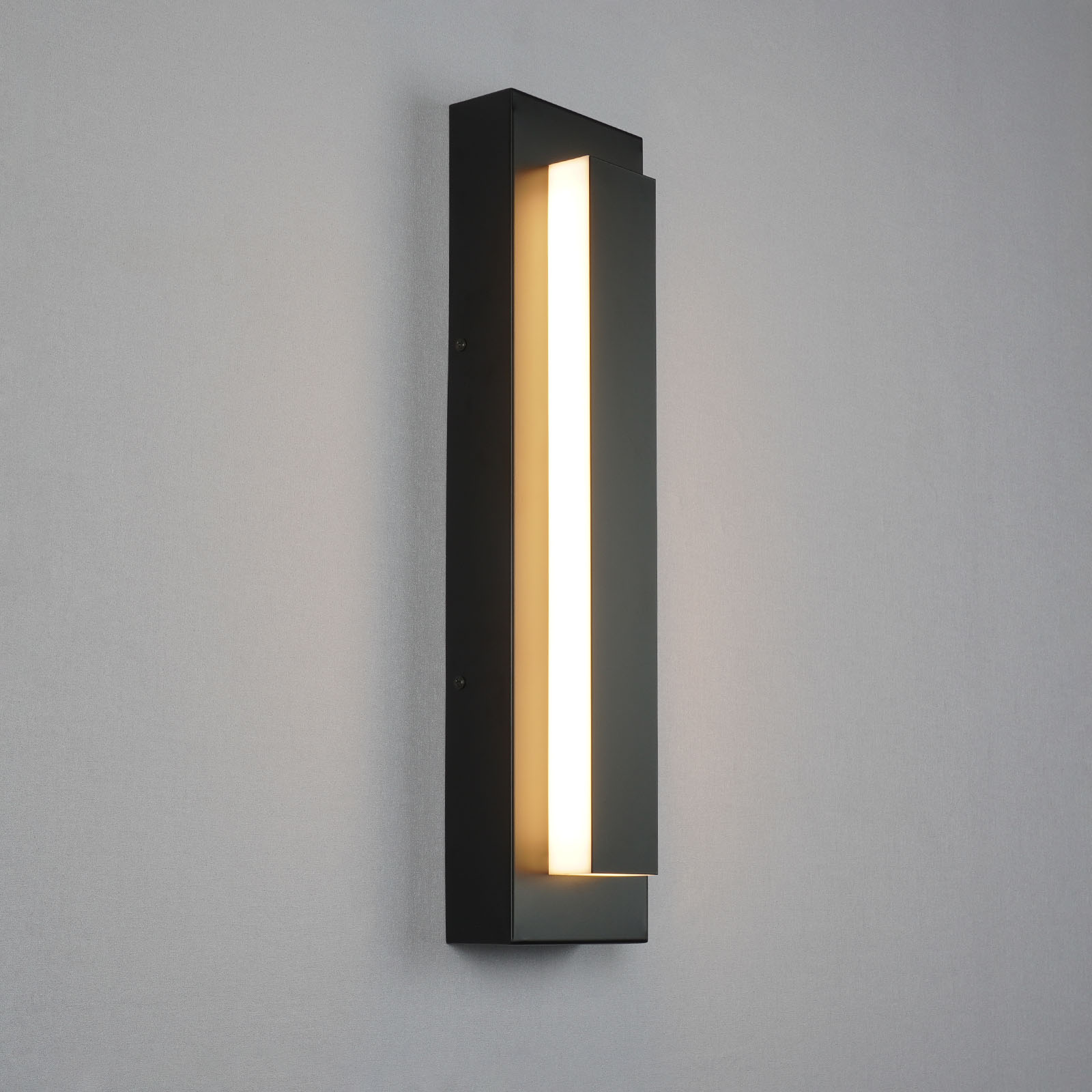 Modern Waterproof Acrylic Wall Light Villa Gate Garden Home Decor Lighting Aspen 26'' Tall LED Linear Outdoor Wall Sconce