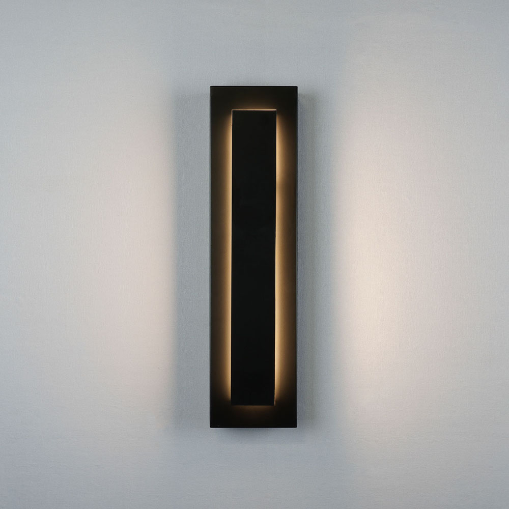 Modern Waterproof Acrylic Wall Light Villa Gate Garden Home Decor Lighting Aspen 26'' Tall LED Linear Outdoor Wall Sconce