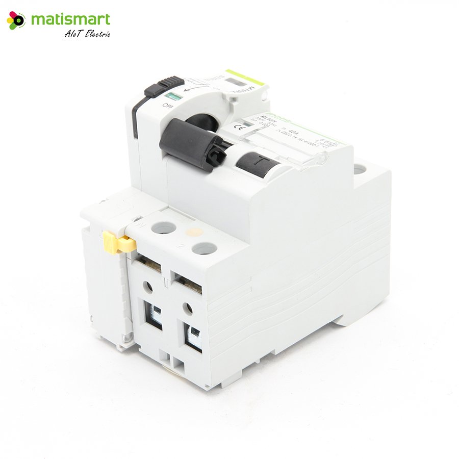 Matismart Smart Recloser with 2p 4p 32a 40a 63a Breaker Auto Recloser Circuit Breaker ELCB RCCB RCD with Reclosing