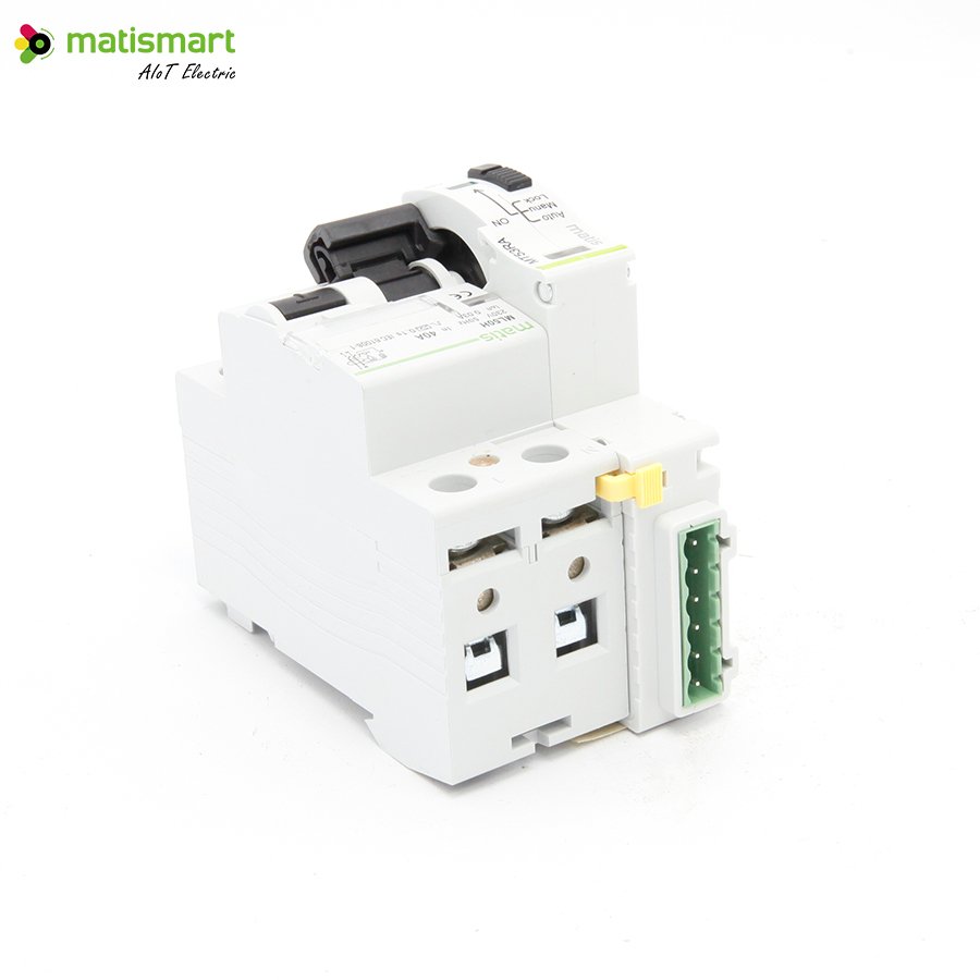 Matismart Smart Recloser with 2p 4p 32a 40a 63a Breaker Auto Recloser Circuit Breaker ELCB RCCB RCD with Reclosing
