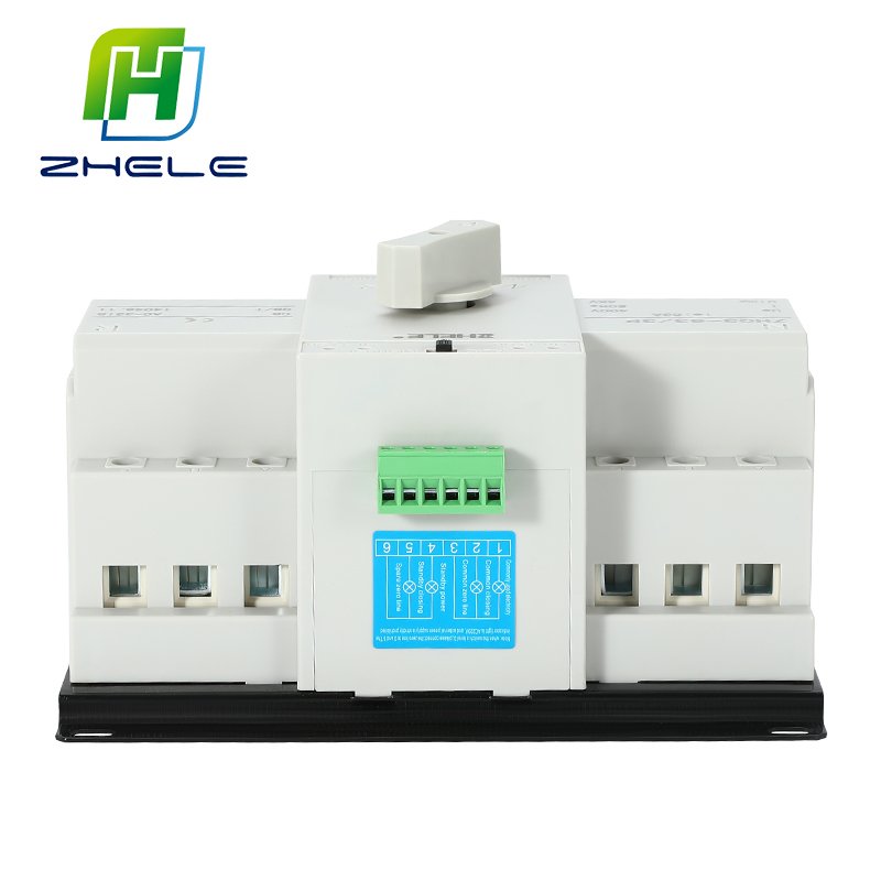 Genaretor ATS Switch Fast Automatic Transfer Switch for Solar 2P 3P 4P 1-63A Single Phase Triple Phase Changeover Switch
