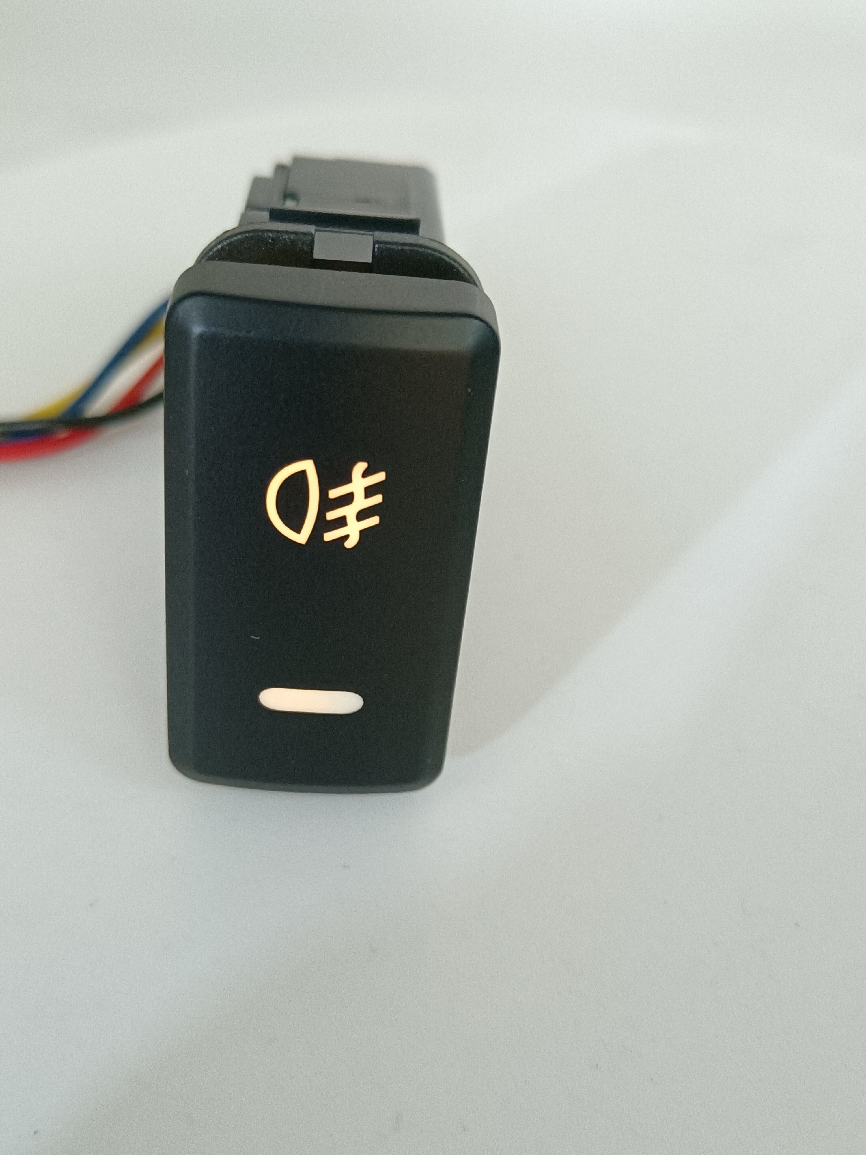 12V Push Button Switch LED Background Indicator Lights for Fog Lights DRL LED Light Bar Toyota Engrave Camry ABS TT TIIDA 100%