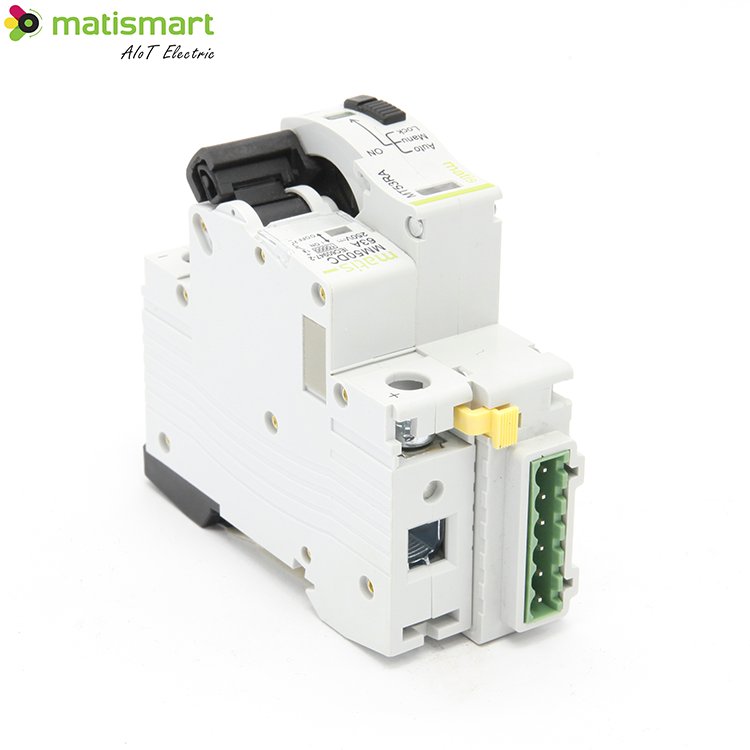Matis MT53RA Smart 1 Pole Elcb 60a Resettable Automatic Miniature Circuit Breaker