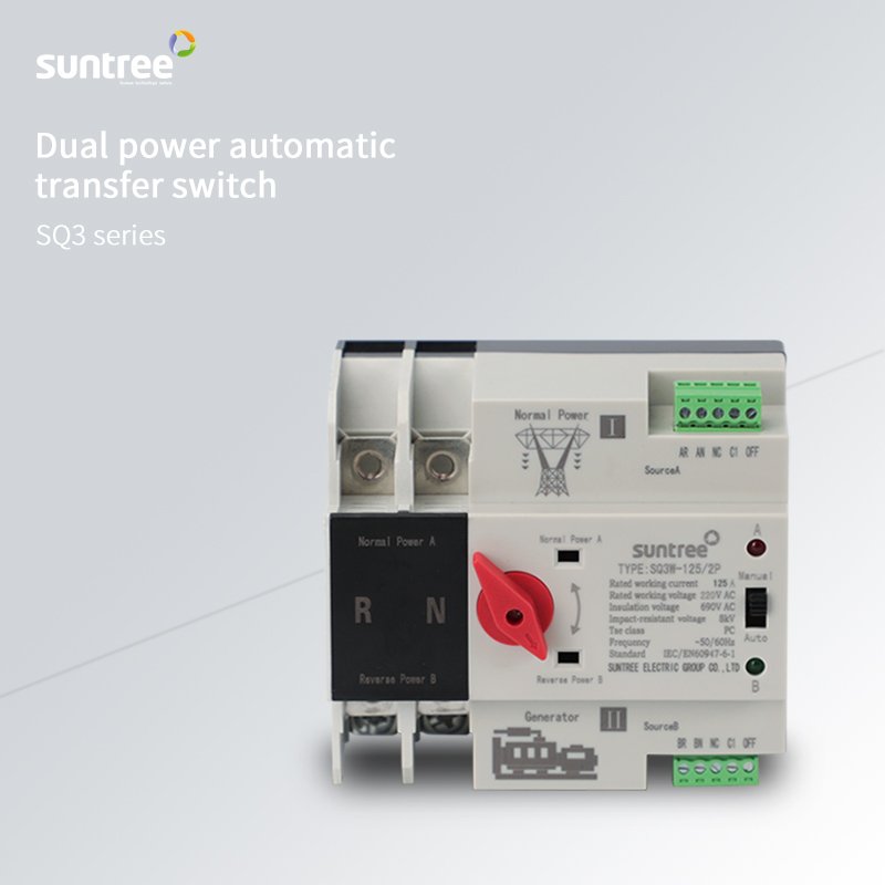Best Price Cb Class Type Automatic Transfer Switch for Generator 100A 400V Change Over Switch Automatic Ats Dual