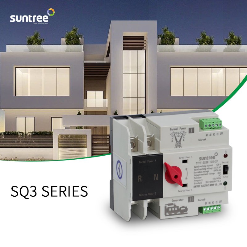 Best Price Cb Class Type Automatic Transfer Switch for Generator 100A 400V Change Over Switch Automatic Ats Dual