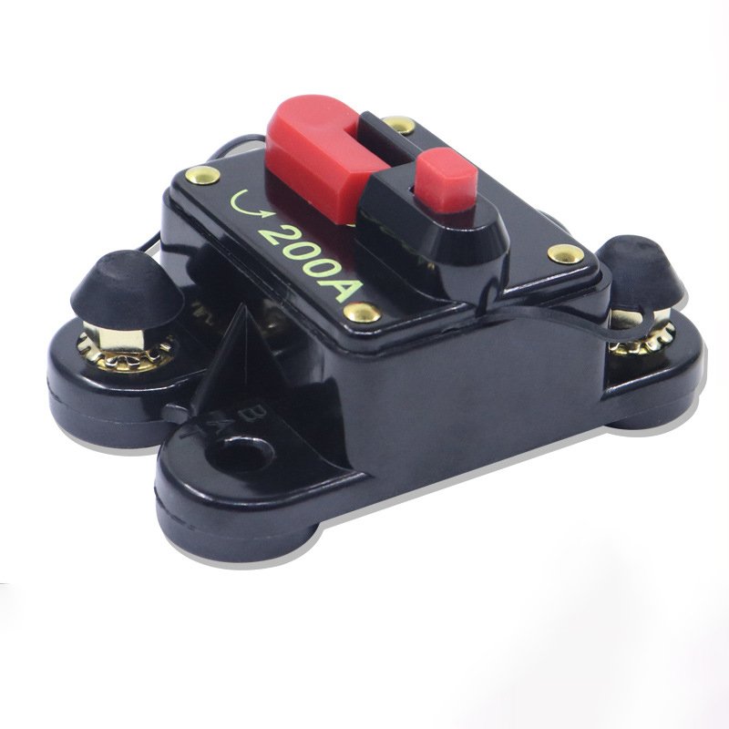 50A 80A100A 300A 48V DC Audio Electronic Battery Solar System Manual Reset Waterproof Circuit Breaker with Manual Reset Switch