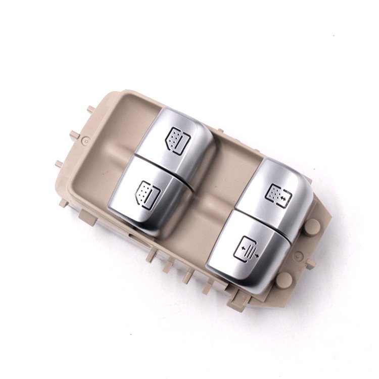 A2229051505 2229051505 Rear Right Beige Window Switch for Mercedes S-Class W222 2014-2016