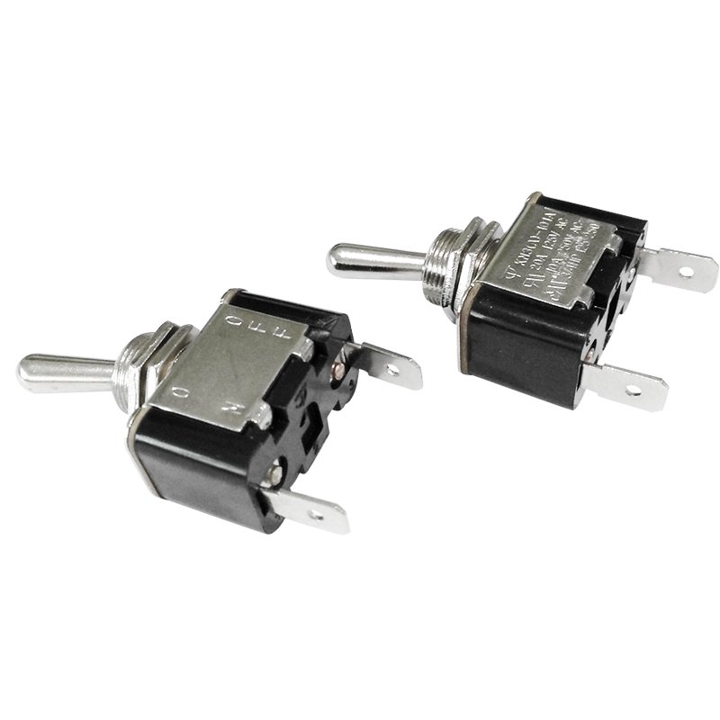 20A 125V 10A 250V Miniature Latching Replacement 2 Pin ON-OFF Toggle Switch for Auto Parts
