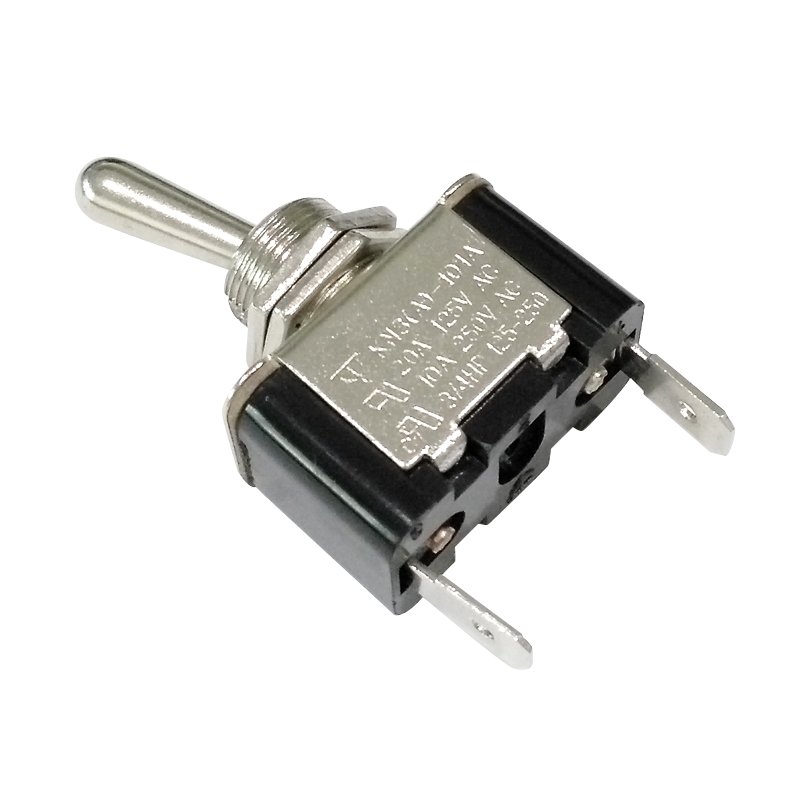 20A 125V 10A 250V Miniature Latching Replacement 2 Pin ON-OFF Toggle Switch for Auto Parts