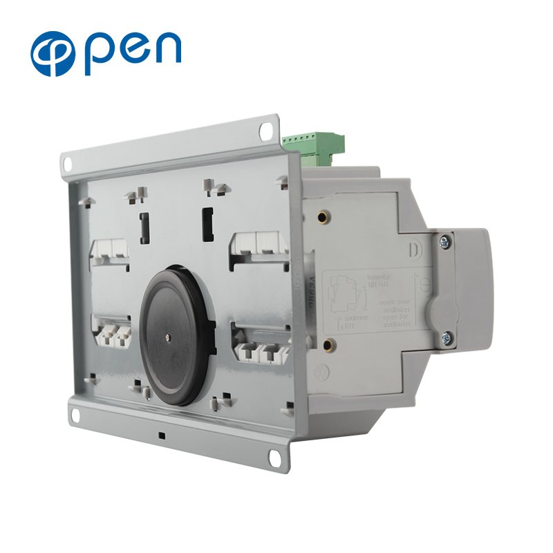 Auto Manual Switching Circuit Breakers 2P 3P 4P 63A Dual Power Automatic Transfer Switch AC230V 50/60Hz MCB