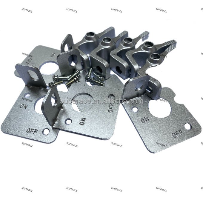 Lockout Bracket for Master Battery Disconnect Switches