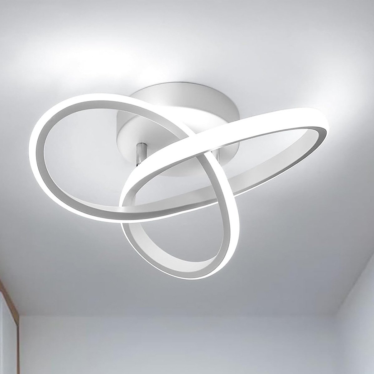 Modern Design LED Ceiling Lamp Contemporary Flush Mount Light Cheap Chandelier Simple Bedroom Living Room Lamps