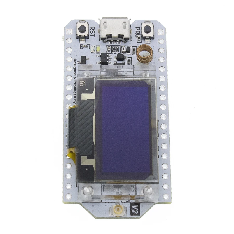 Sx1276 Esp32 Lora 868mhz-915mhz 0.96 Inch Blue Oled Display Bluetooth Wifi Kit 32 Development Board
