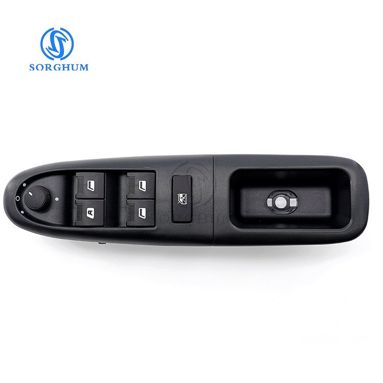Sorghum 6554.cf Front Left Drivers Side Electric Window Control Switch for Peugeot 406