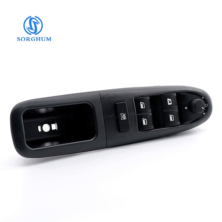 Sorghum 6554.cf Front Left Drivers Side Electric Window Control Switch for Peugeot 406