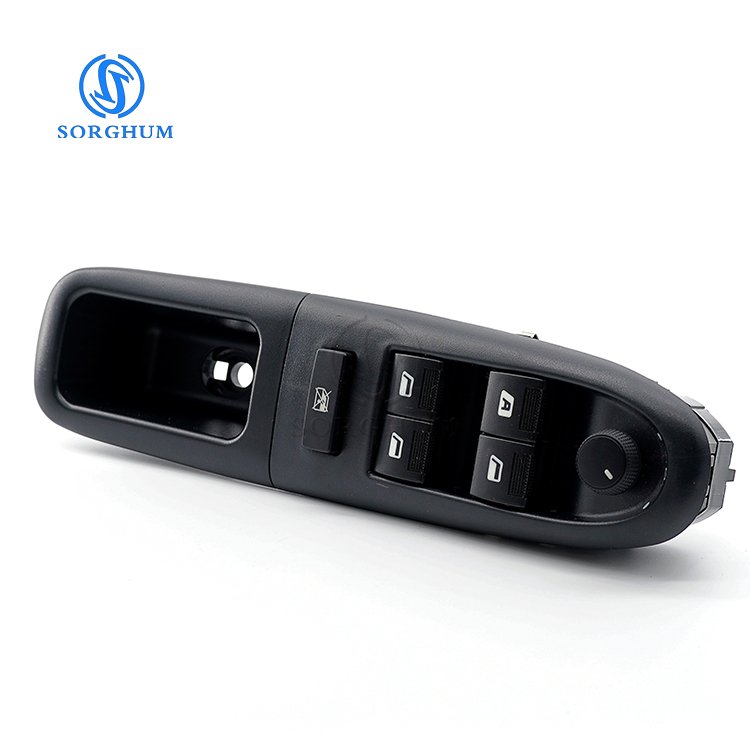 Sorghum 6554.cf Front Left Drivers Side Electric Window Control Switch for Peugeot 406