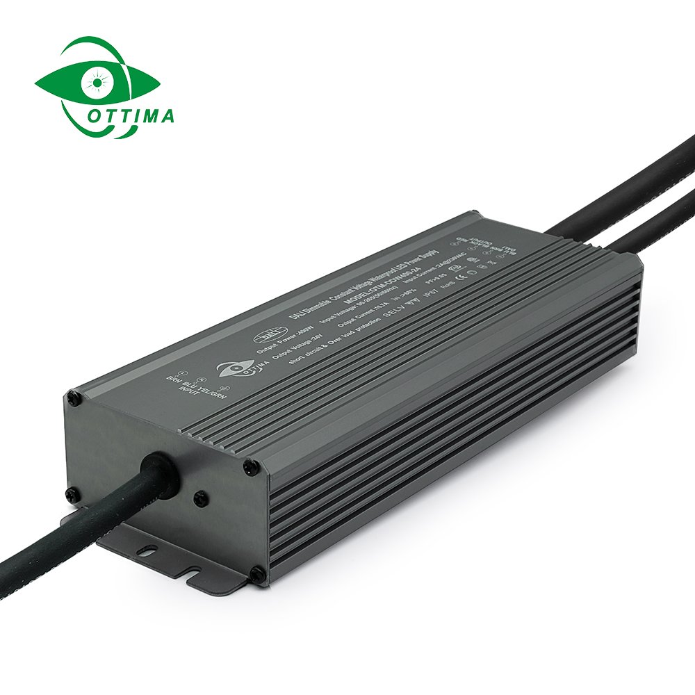 Constant Voltage Dali Dimming Led Driver Waterproof Electronic Led Driver IP67 Switching Power 400W Supply 16.67A