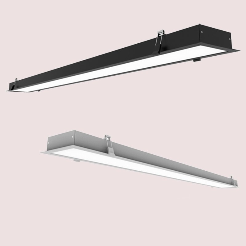 Recessed Ceiling Light Plasterboard Ceiling Profile Light Fixture Flush Mount Light for Hotel