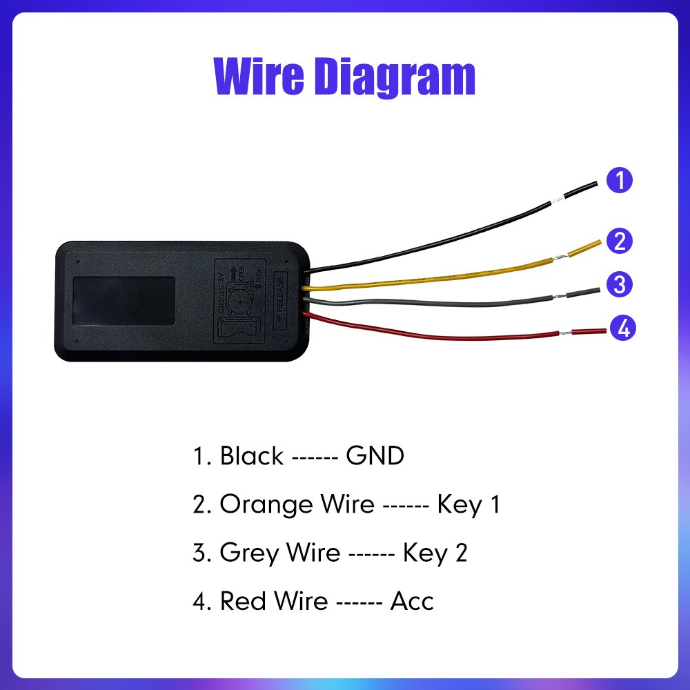 Universal Remote Control Car Steering Wheel Button Remote Control DVD Navigation LED Wireless Button Remote Controller