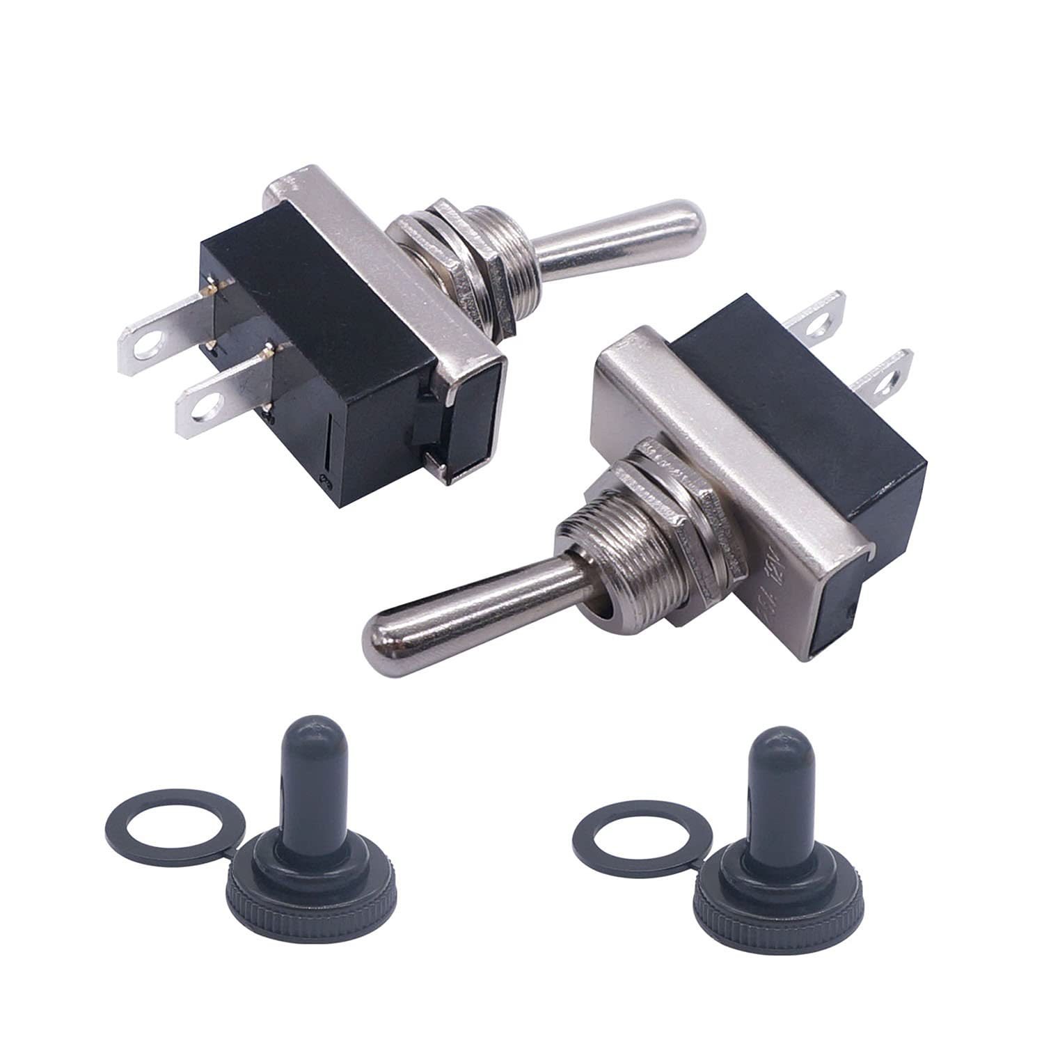 KN3D-101 SPST ON/OFF 2pin 2 Position 12V 25A Toggle Switch for Auto Car