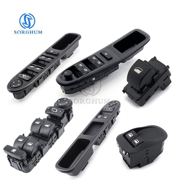 Sorghum 6554 Car Master Power Window Switch Window Lifter Switch for Peugeot 206 207 307 406 Peugeot Expert Citroen C4