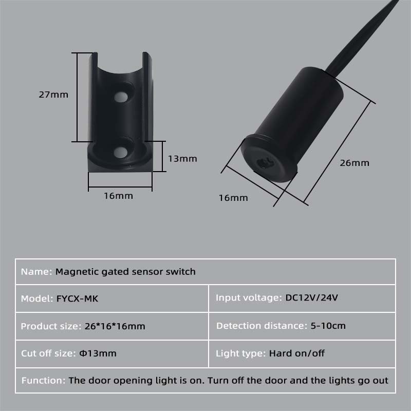 New 12V 24V Cabinet LED Light PIR Sensor Auto On/off Switch Wardrobe Ir Door/hand/touch Sensor Switch Light Switch