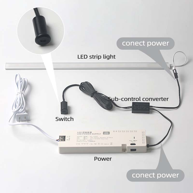 New 12V 24V Cabinet LED Light PIR Sensor Auto On/off Switch Wardrobe Ir Door/hand/touch Sensor Switch Light Switch