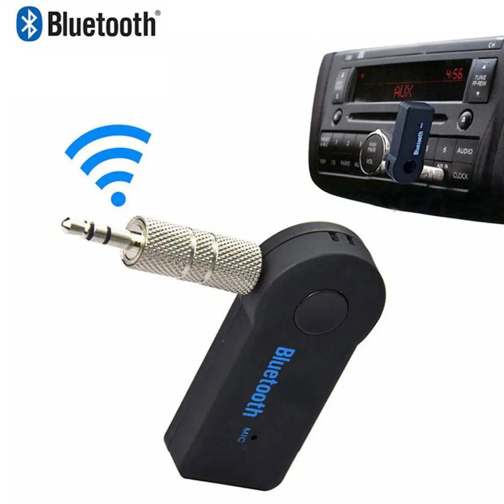 Wireless Bluetooth Receiver Adapter 4.1 Stereo 3.5mm Jack for Car Music Audio Aux Headset Receiving for Headphone