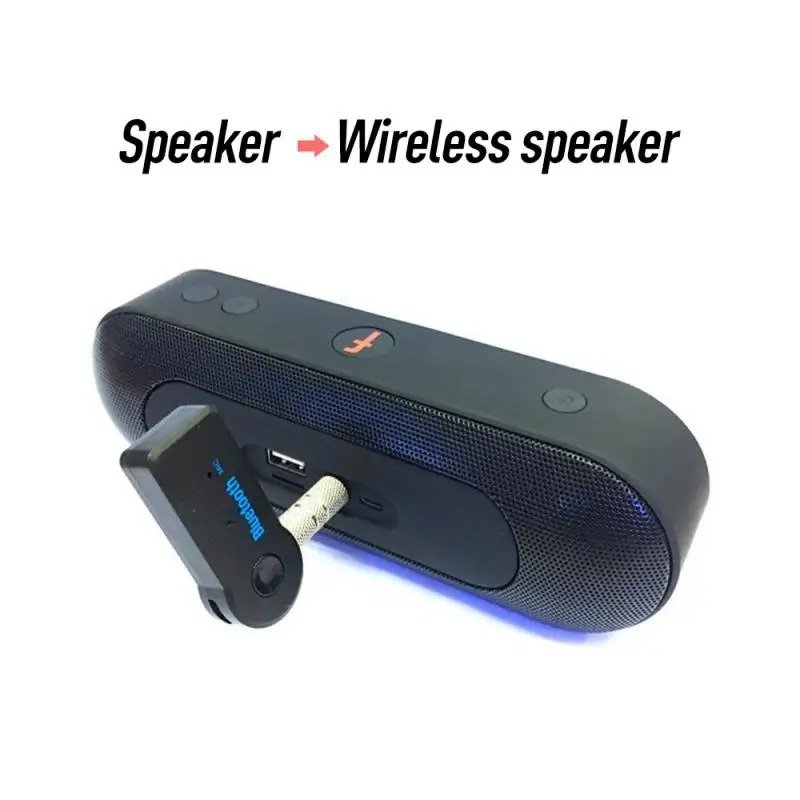 Wireless Bluetooth Receiver Adapter 4.1 Stereo 3.5mm Jack for Car Music Audio Aux Headset Receiving for Headphone