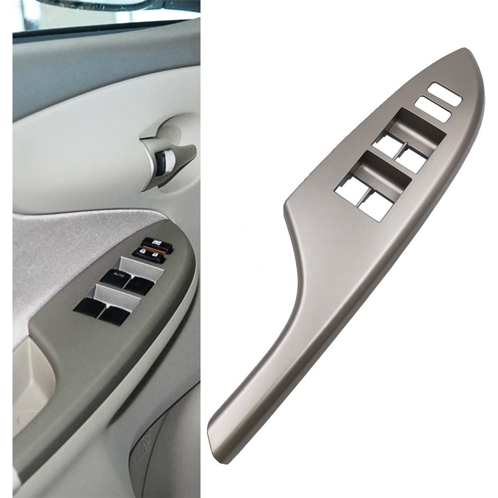 74231-02620-B0 74231-02B50-B0 Power Car Window Control Switch Panel Cover Trim for Toyota Corolla 2007-2013