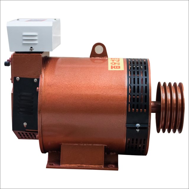 100% Copper 3KW to 30kw 10kw Alternator 12.5kva Generator A.C. Synchronous Electric Generator dynamo with AVR Pulley in Vietnam