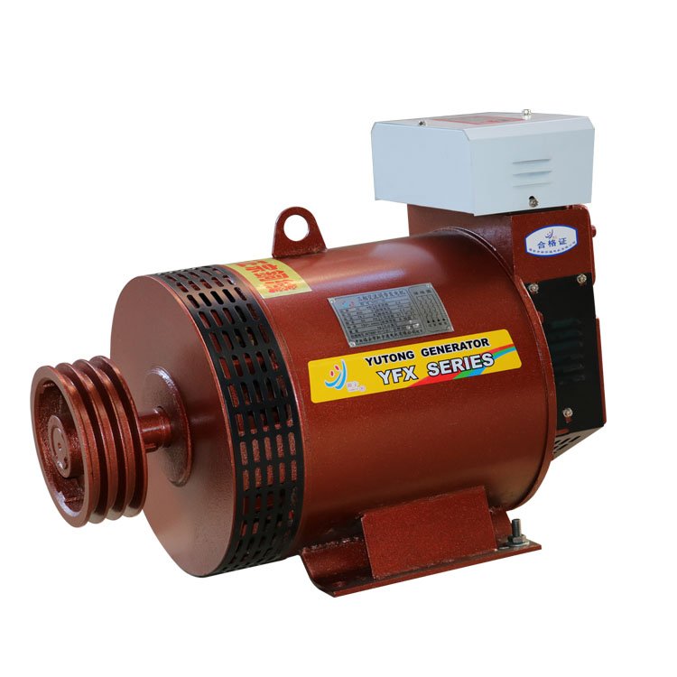 100% Copper 3KW to 30kw 10kw Alternator 12.5kva Generator A.C. Synchronous Electric Generator dynamo with AVR Pulley in Vietnam