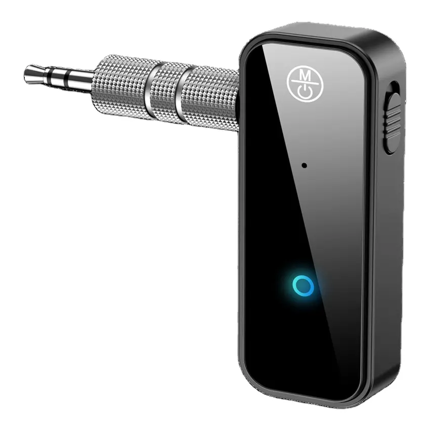Car Portable Hands-free Bluetooth 5.0 Audio Receiver 3.5 mm bluetooth Transmitter bluetooth Plug in for Car