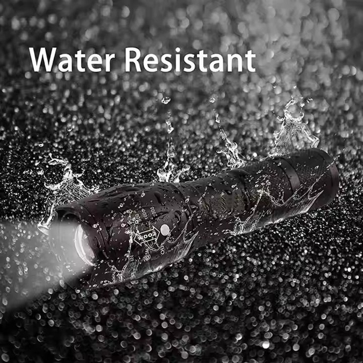 Long Range for Outdoor Camping 1200 Lumen XML T6 Waterproof LED Portable Zoomable Flashlight