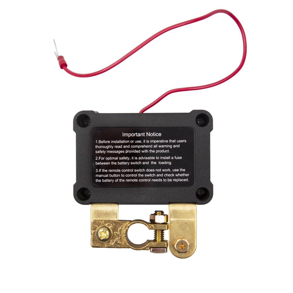 Factory Wholesale 2024 New Type 12V 240A Manual Remote Battery Disconnect Switch Electromagnetic Holding Category Switches