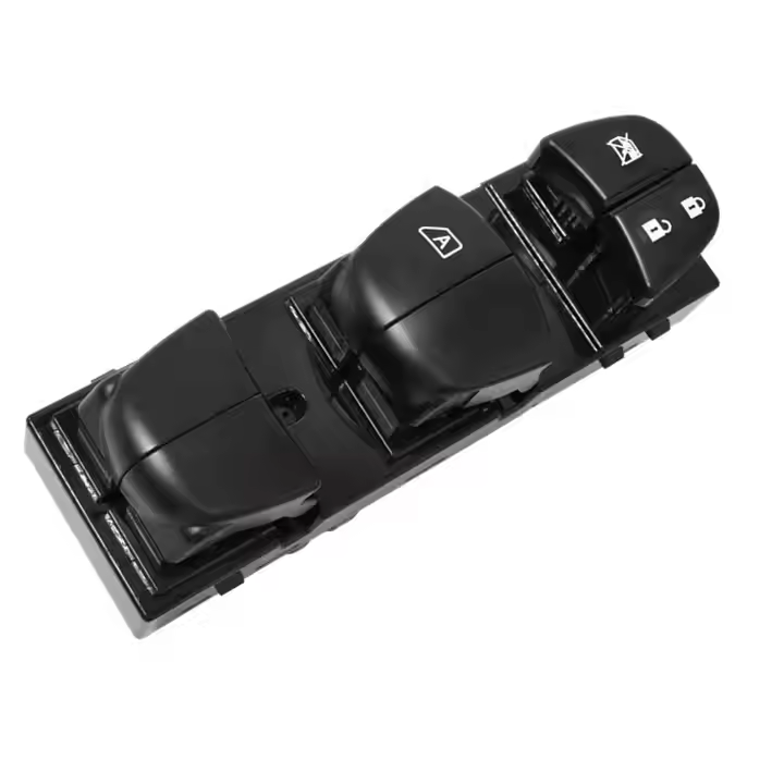 25401-3DFOB Electric Window Control Switch, Suitable for Nissan NAVARA TIIDA ALTIMA X-TRAIL QASHQAI Main Automatic Window Switch