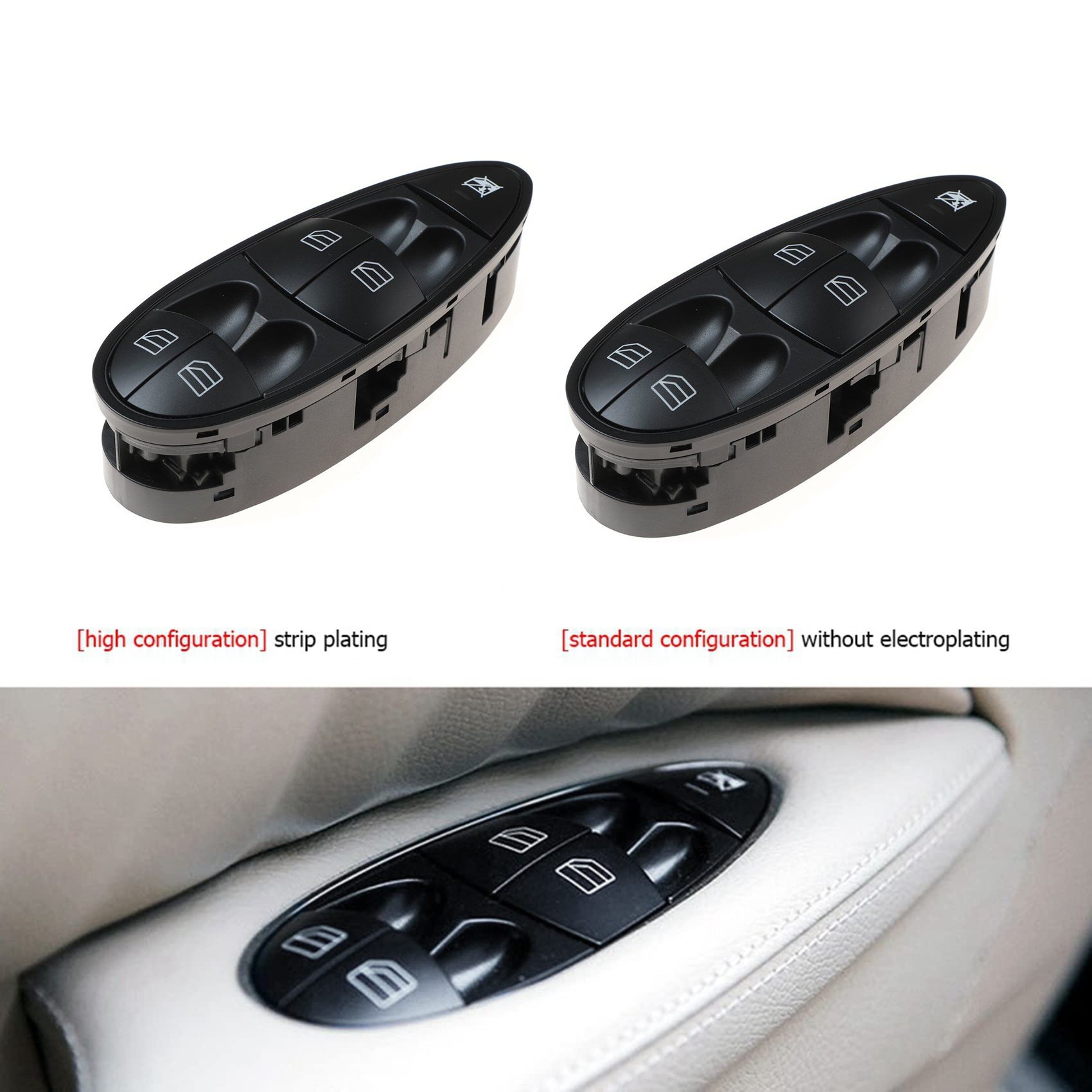 Car Electric Power Window Master Control Switch for Mercedes Benz E-Class W211 2003-2008 2118213579 2118210058