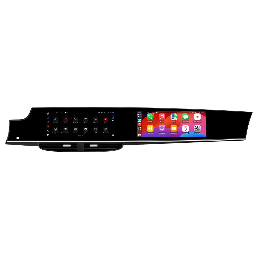 Built in 360 8+128GB Android 13 Car Stereo Android Head Unit Dual Screen 4G Carplay DSP DVD Player for Panamera 970 2010-2016