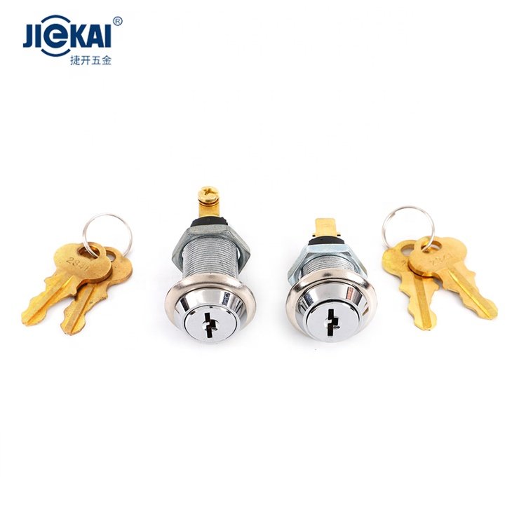 JK201 2341 Key Switch Cash Box Lock SPST Off-ON Keylock Switch for Make Elevator Lock Electrical Tubular Key System