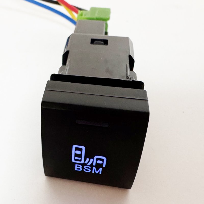 OE Optional Color Light Fog Lamp Switch Car BSM Symbol Button Push for TOYOTA Land Cruiser Prado 150 Series 2019 2020 Auto Parts