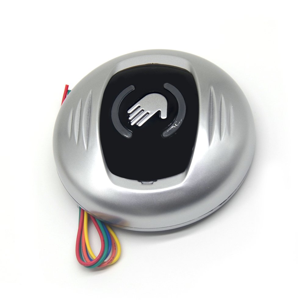 Touchless Hand Wave Detection Sensor Switch Automatic Gate Access Control ABS Material for Indoor Use